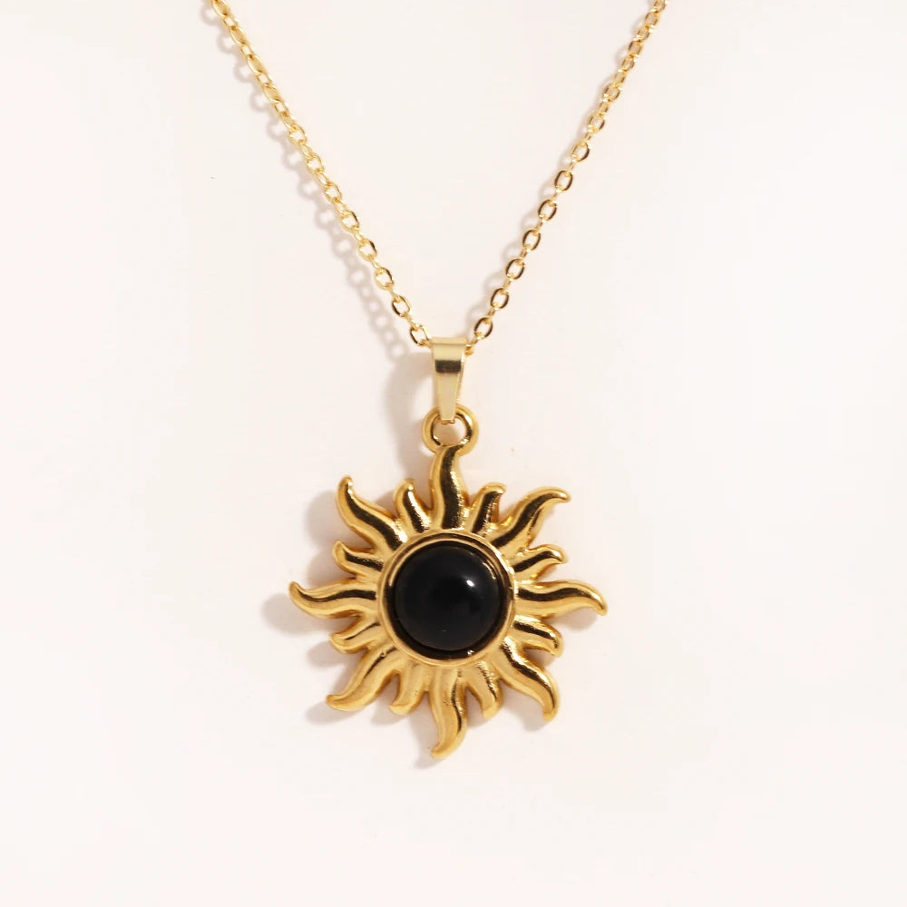 Aurora Spiral Sun Pendant