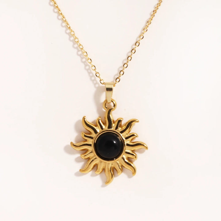Aurora Spiral Sun Pendant