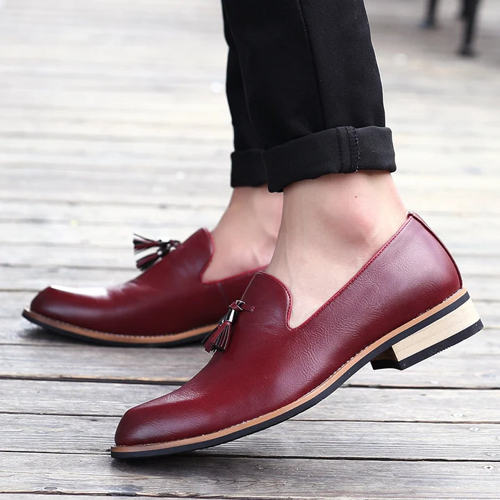 Atticus Leather Wedding Dress Loafers