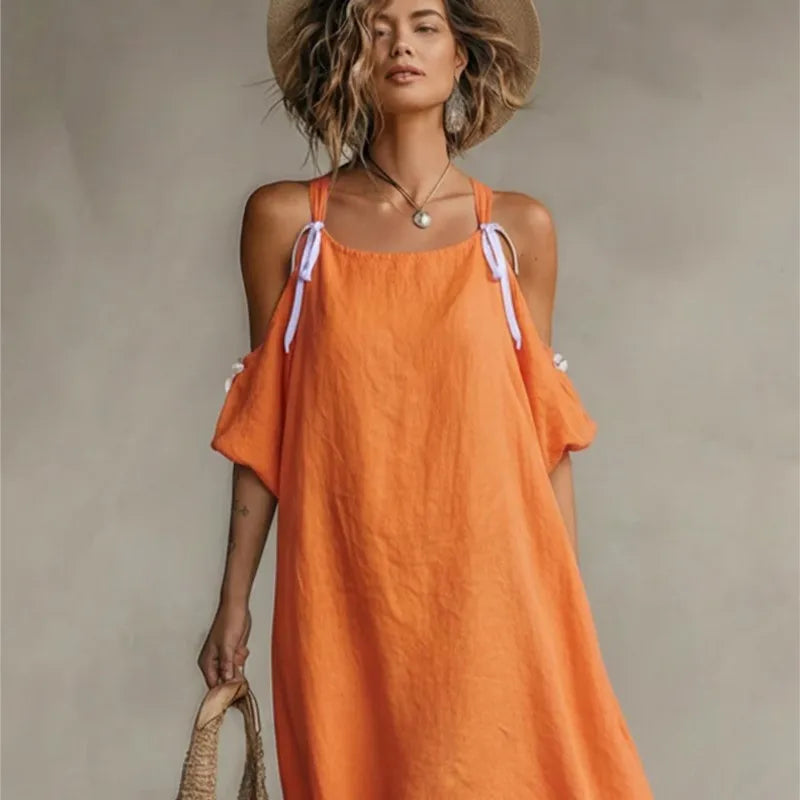 Kaia Relaxed Slip Maxi Dress
