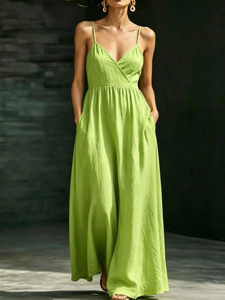 Isabelle Elegant Flowy Maxi Dress