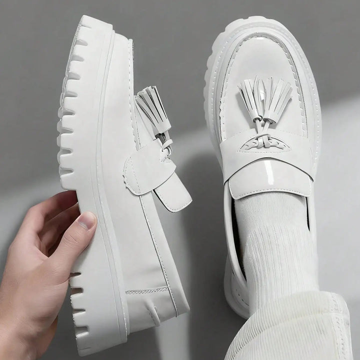 Monaco Leather Tassel Loafers