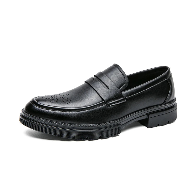 Archie Classic Leather Penny Loafers