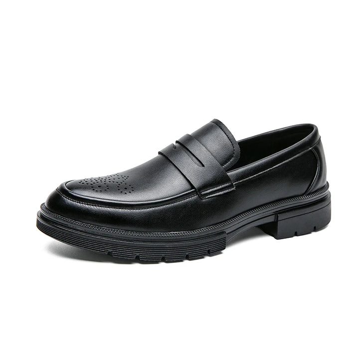 Archie Classic Leather Penny Loafers