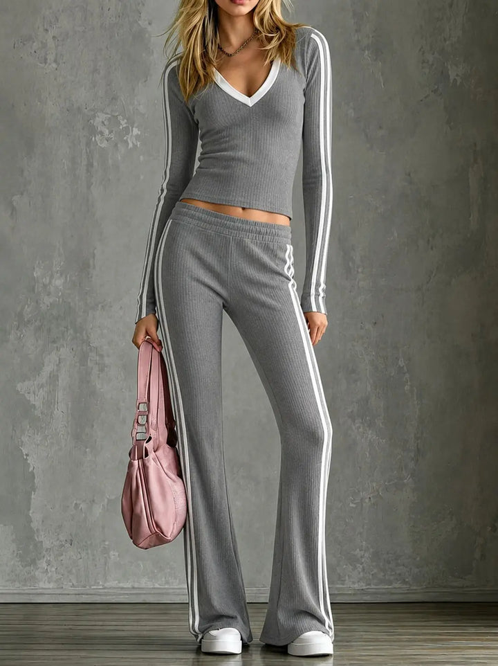 Briar Ribbed Knit Matching Set