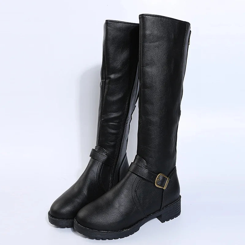 Elaine Side Zip Riding Boots