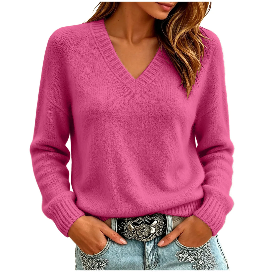 Palmer Relaxed V-Neck Sweater