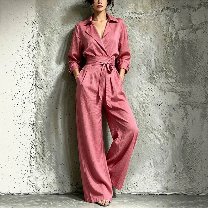 Eloise Tailored Wide Leg Jumpsuit