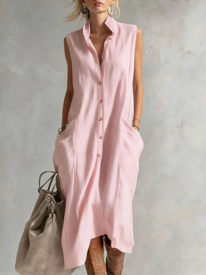 Hadley Button Front Mini Dress