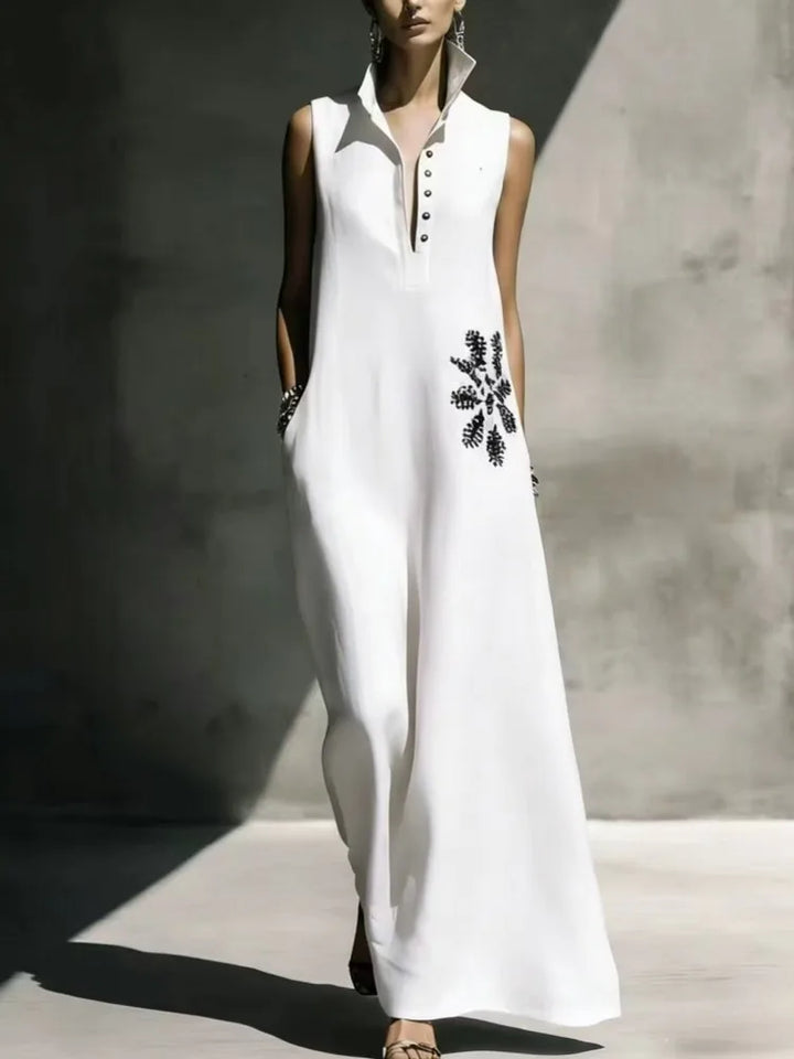 Celestine Embroidered Maxi Dress