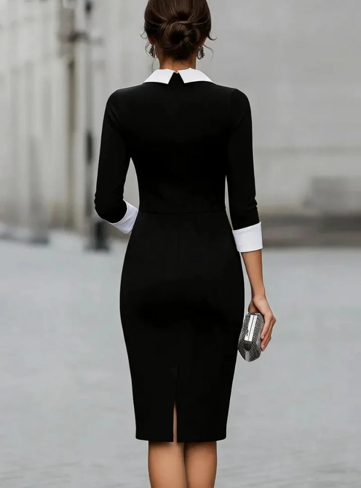 Vivienne Flattering Fit Midi Dress