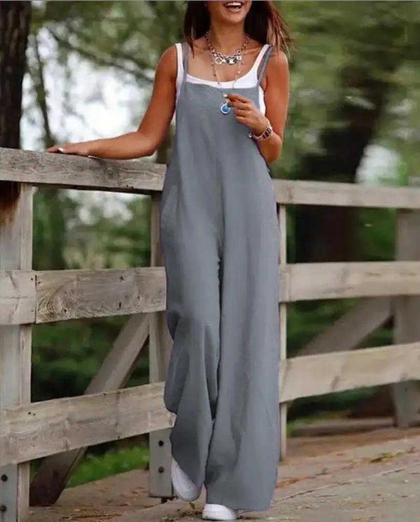 Gisselle Relaxed Wide Leg Jumpsuit