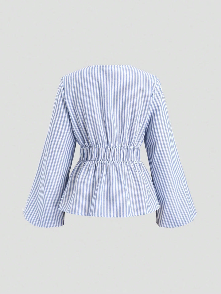 Adriana Tie Front Blouse