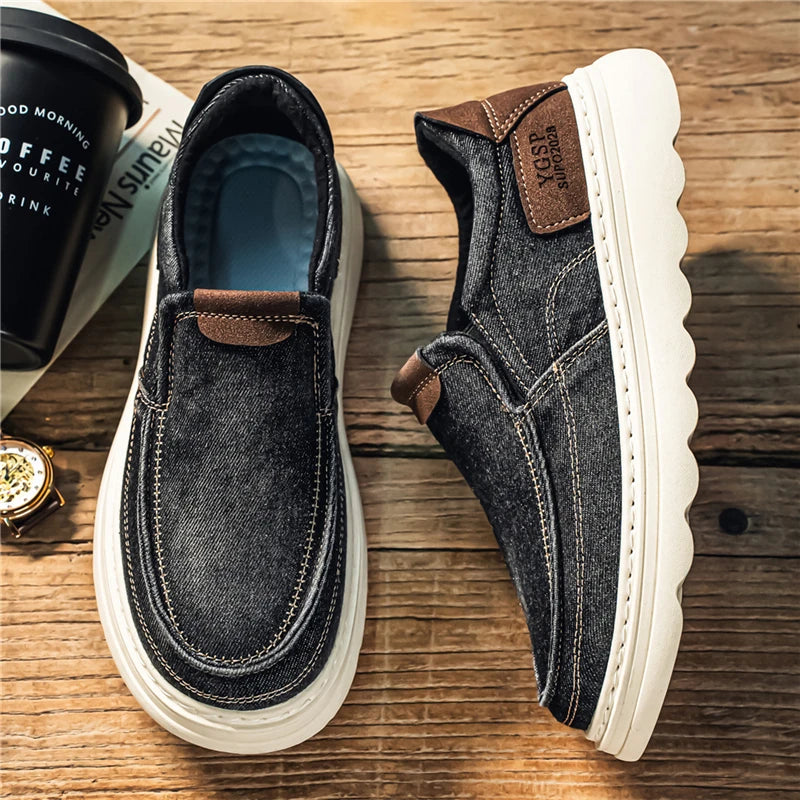 Bert Orthopedic Canvas Slip-On Loafers