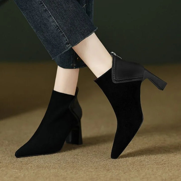 Romy Pointed Toe Ankle Boots