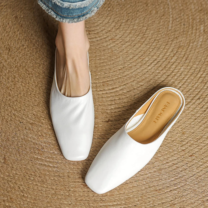 Marlowe Genuine Leather Flats