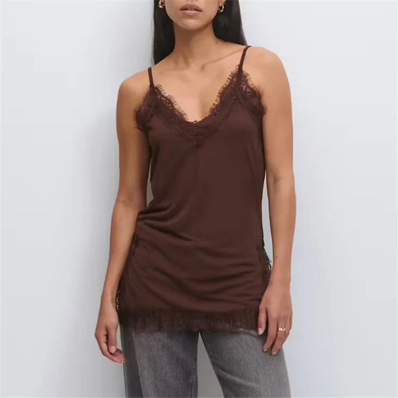 Celeste Lace Trim Camisole