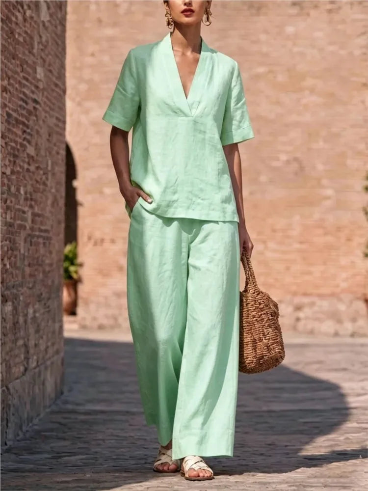 Maria Relaxed Two-Piece Set