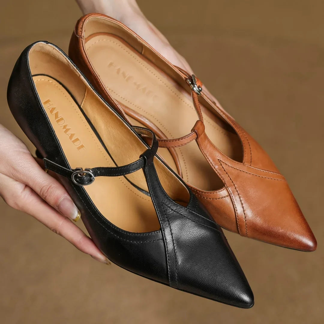 Guinevere Leather Pumps