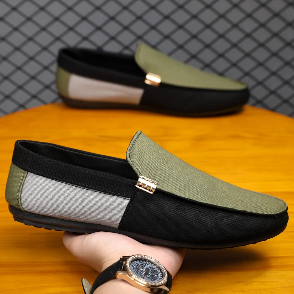 Elmer Canvas Mule Loafers