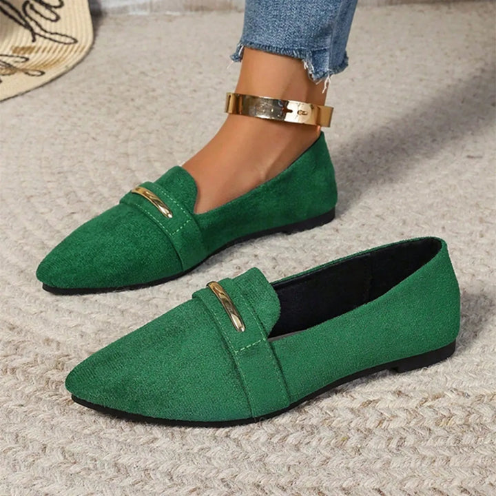 Amber Orthopedic Pointed Loafers