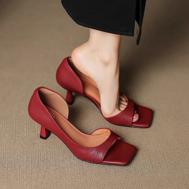 Vasanti Leather Heels