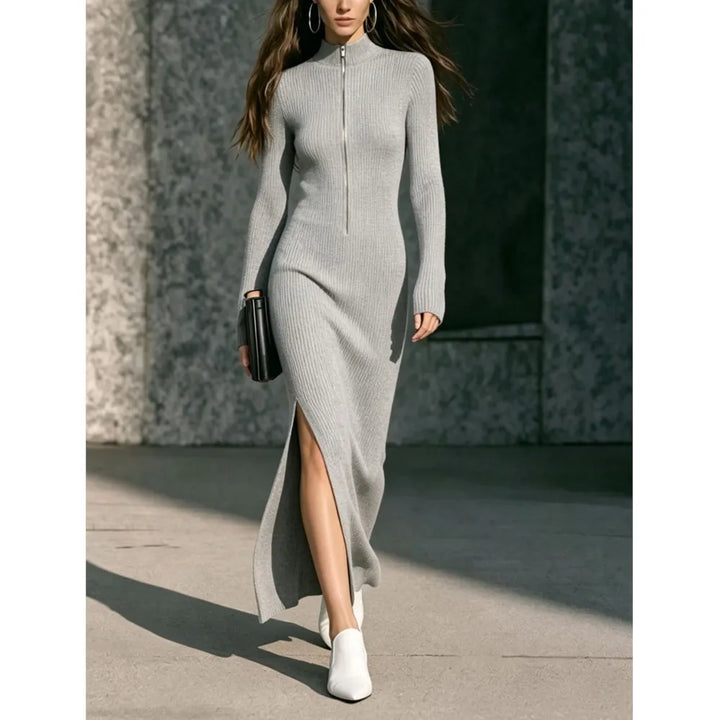 Nerissa Ribbed Long Dress