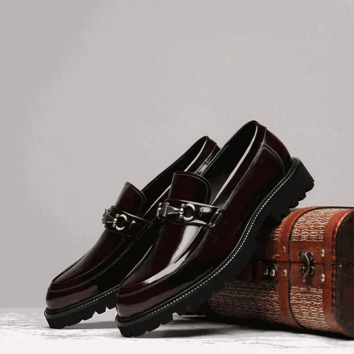 Valentino Leather Loafers