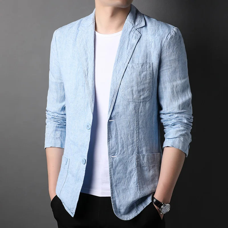 Preston Italian Linen Casual Blazer