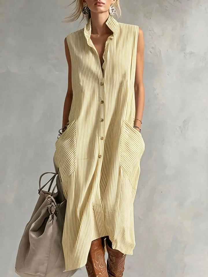 Hadley Button Front Mini Dress