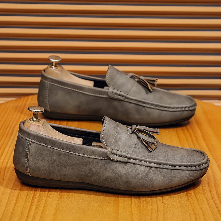 Thomas Leather Slip On Loafers