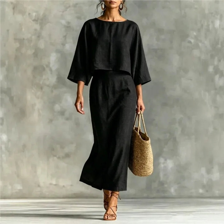 Brynlee Relaxed Skirt Set