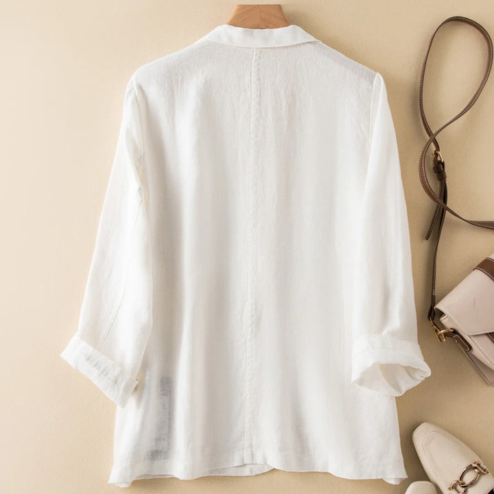 Sabrina Linen Summer Blazer