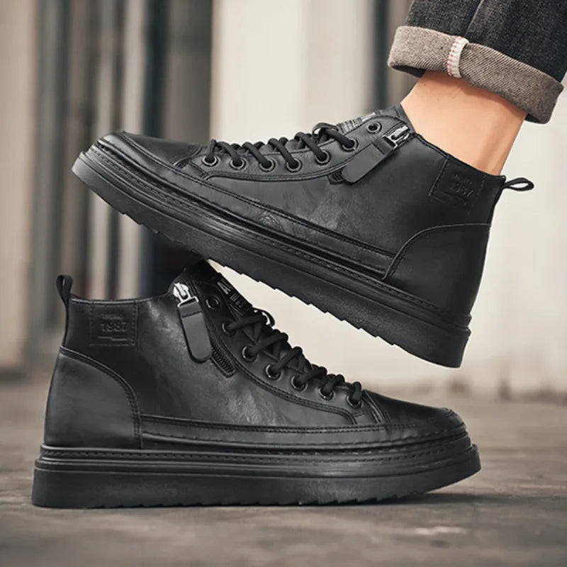 Gladiator Leather Sneakers