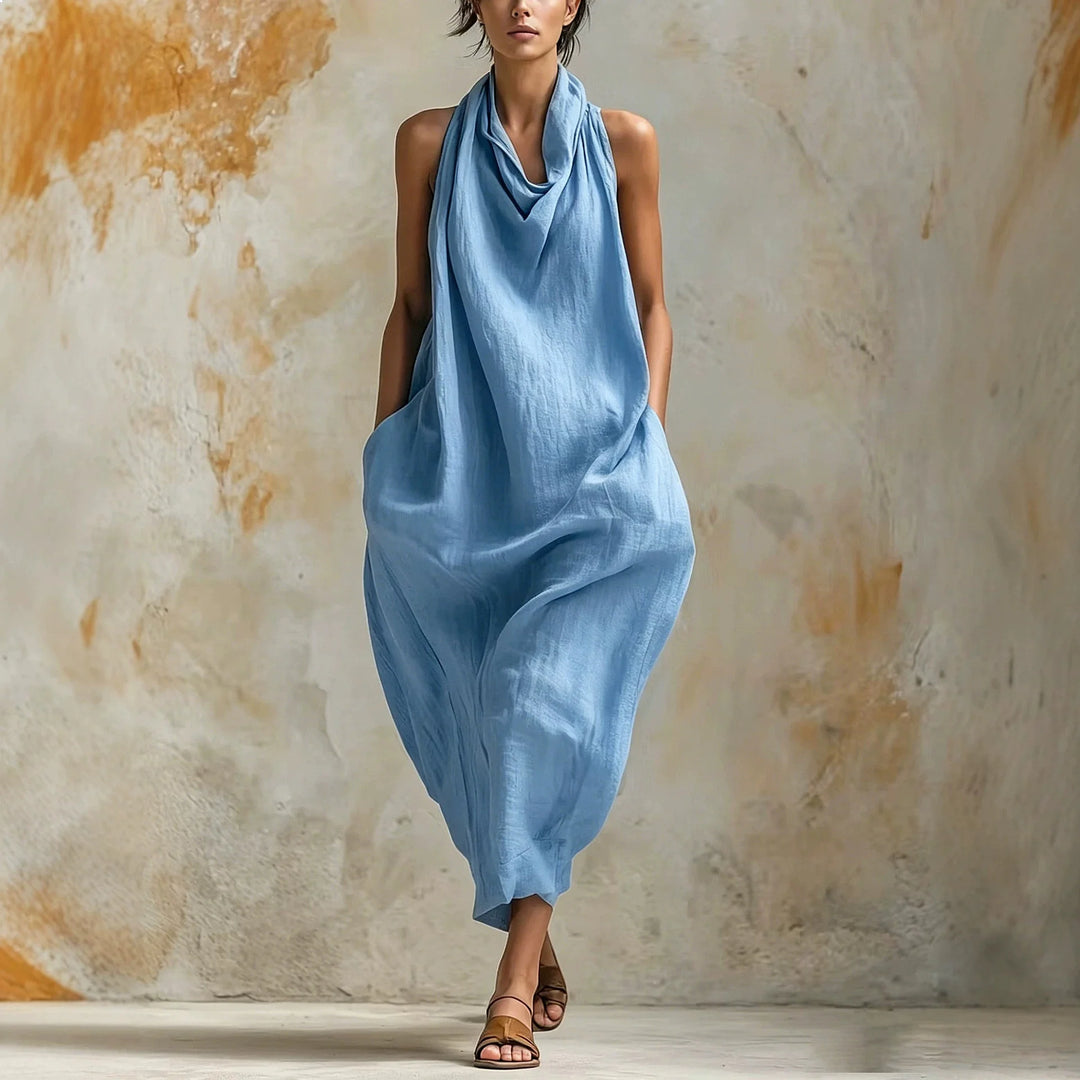 Layla Cowl Neck Maxi Dress