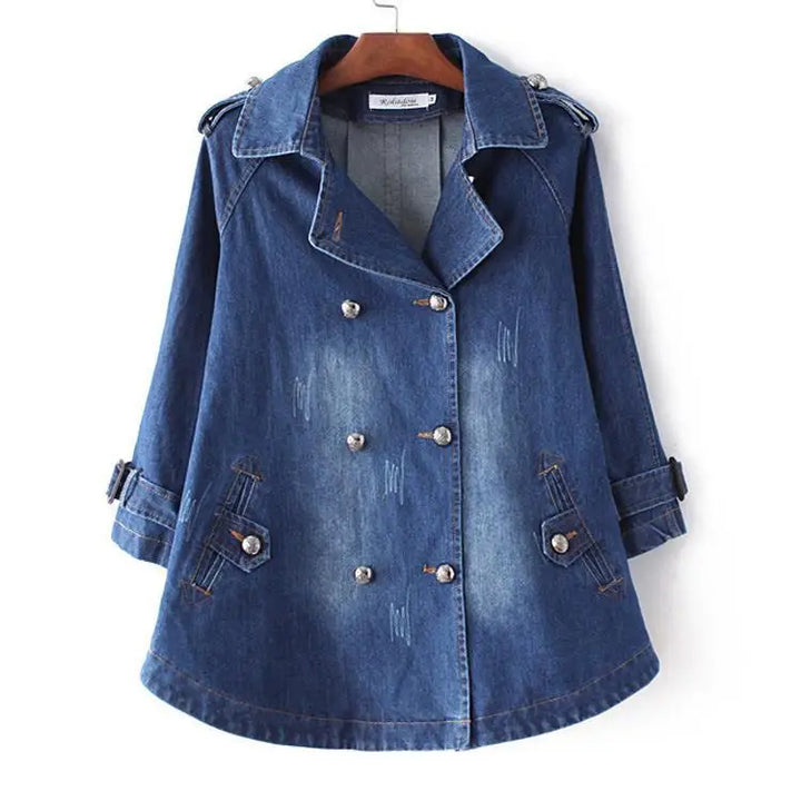 Darby Denim Cape Jacket