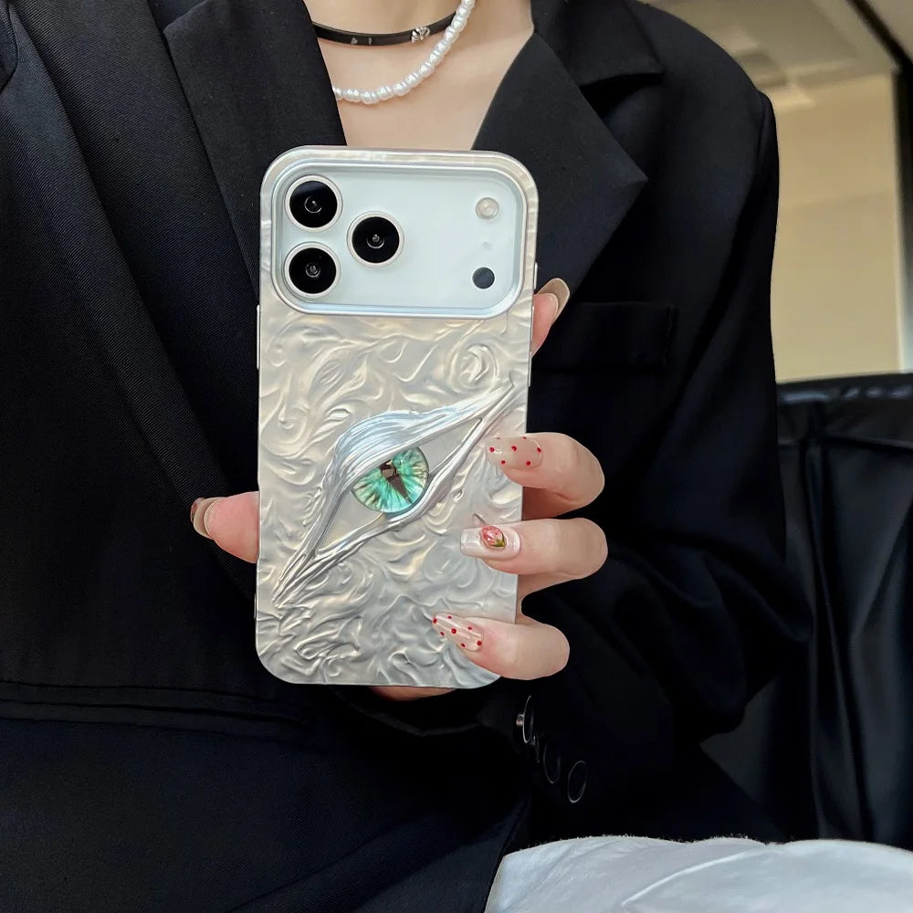 Celeste Evil Eye 3D iPhone Case