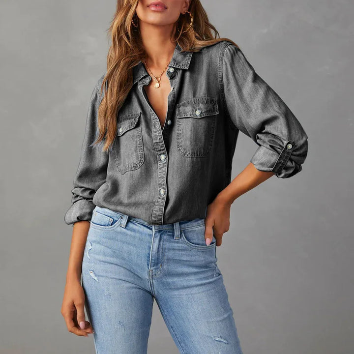 Margaret Relaxed Denim Shirt