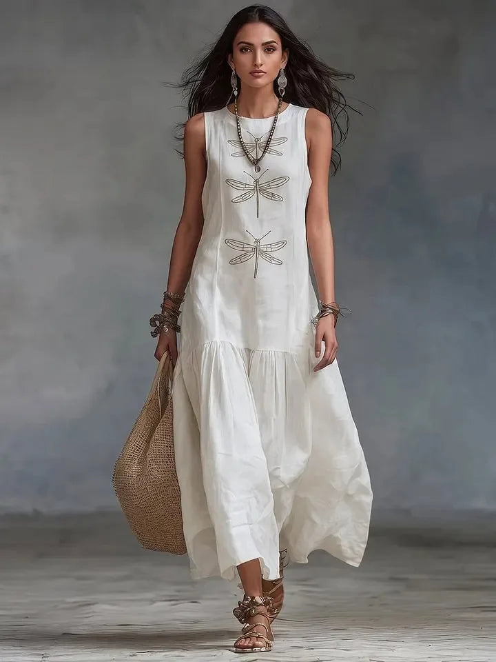 Amanda Elegant Casual Maxi Dress