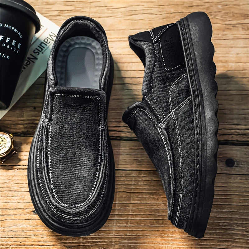 Bert Orthopedic Canvas Slip-On Loafers
