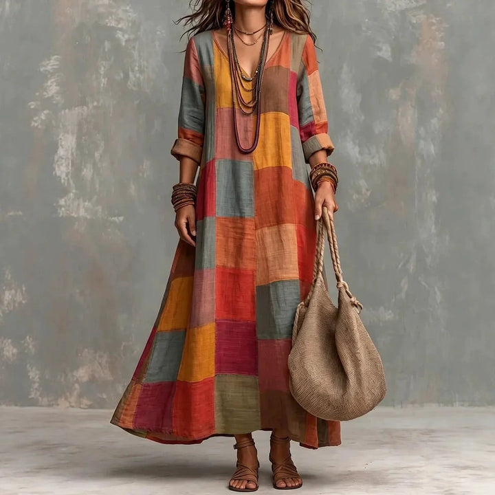 Mira Bohemian Maxi Dress