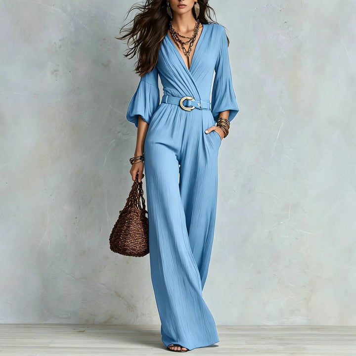 Isolde Elegant Wide Leg Jumpsuit