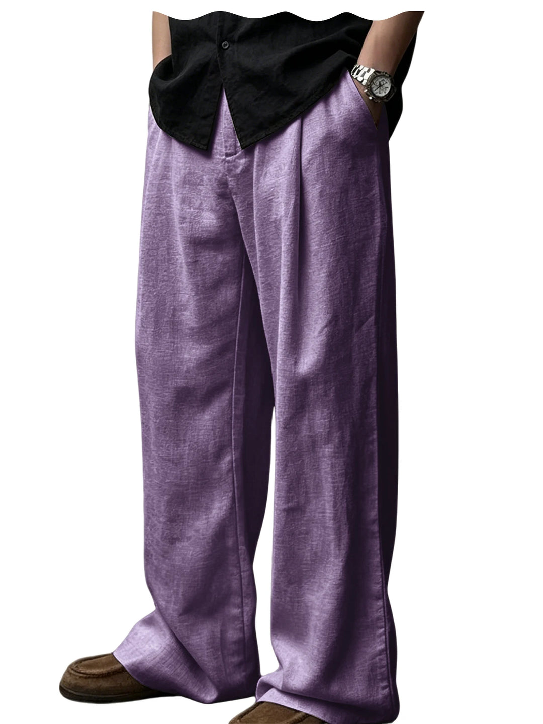 Asher Relaxed Wide Leg Pants