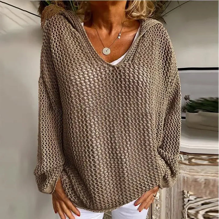Aveline Lightweight V Neck Sweater