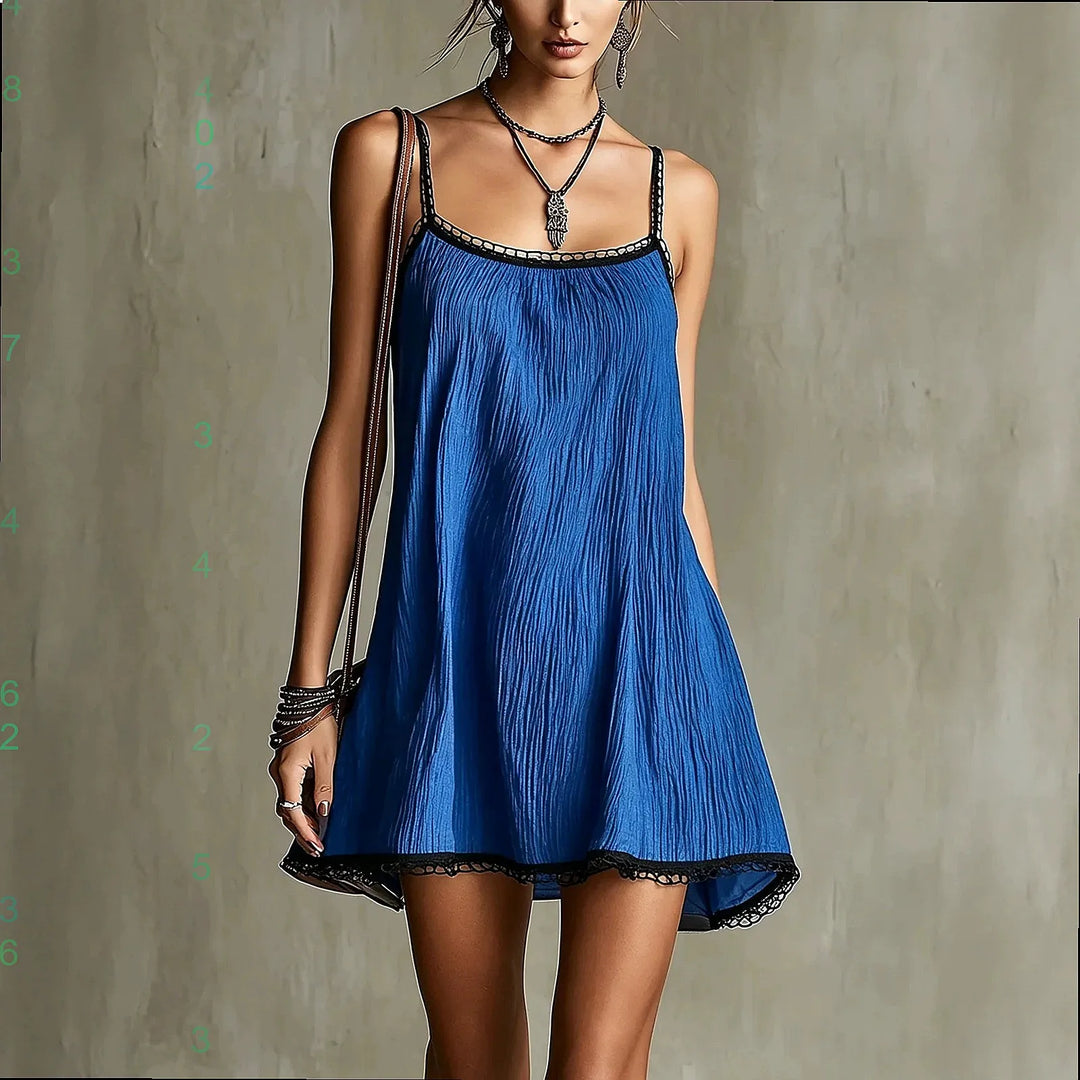 Chloe Sleeveless Swing Mini Dress