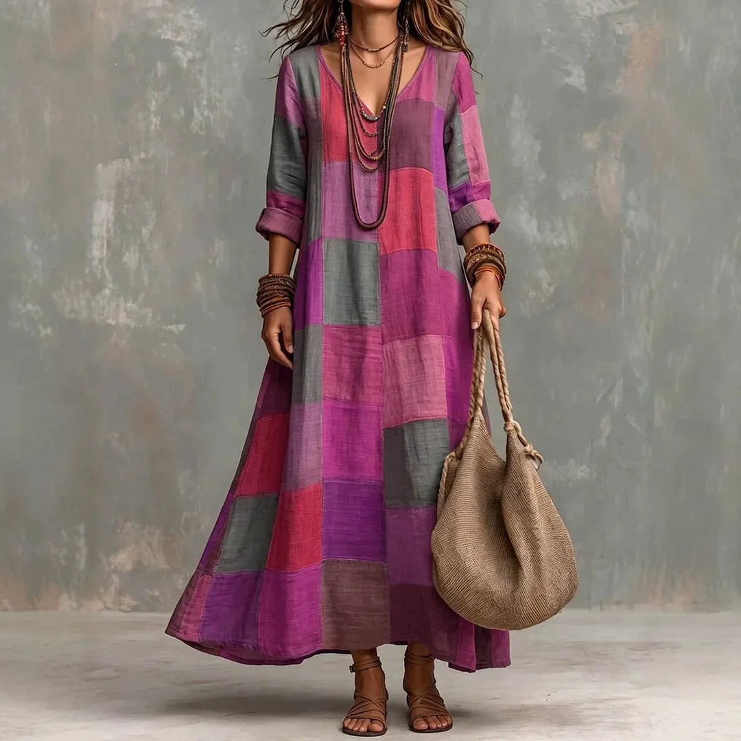 Mira Bohemian Maxi Dress