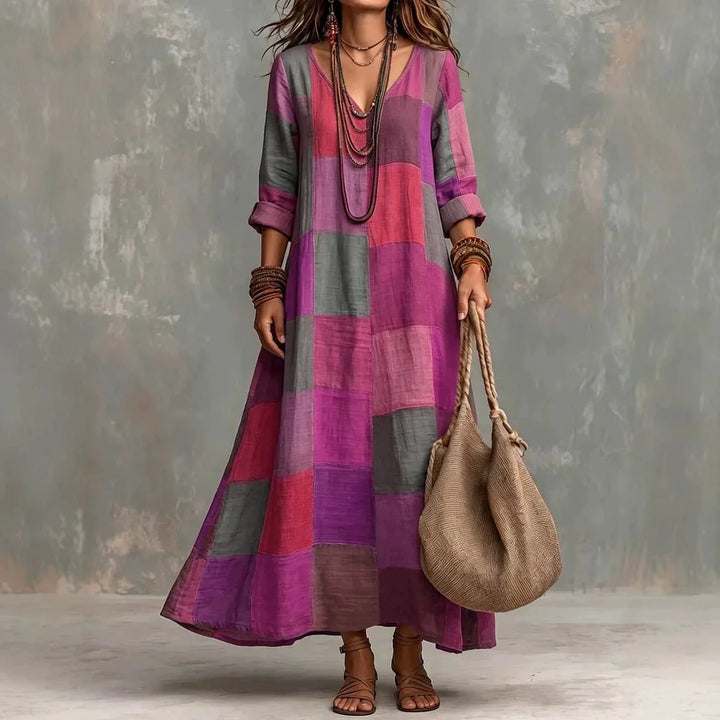 Mira Bohemian Maxi Dress