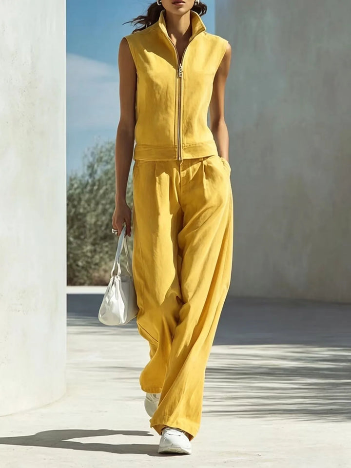 Noelle Effortless Wide Leg Set