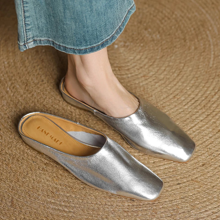 Marlowe Genuine Leather Flats