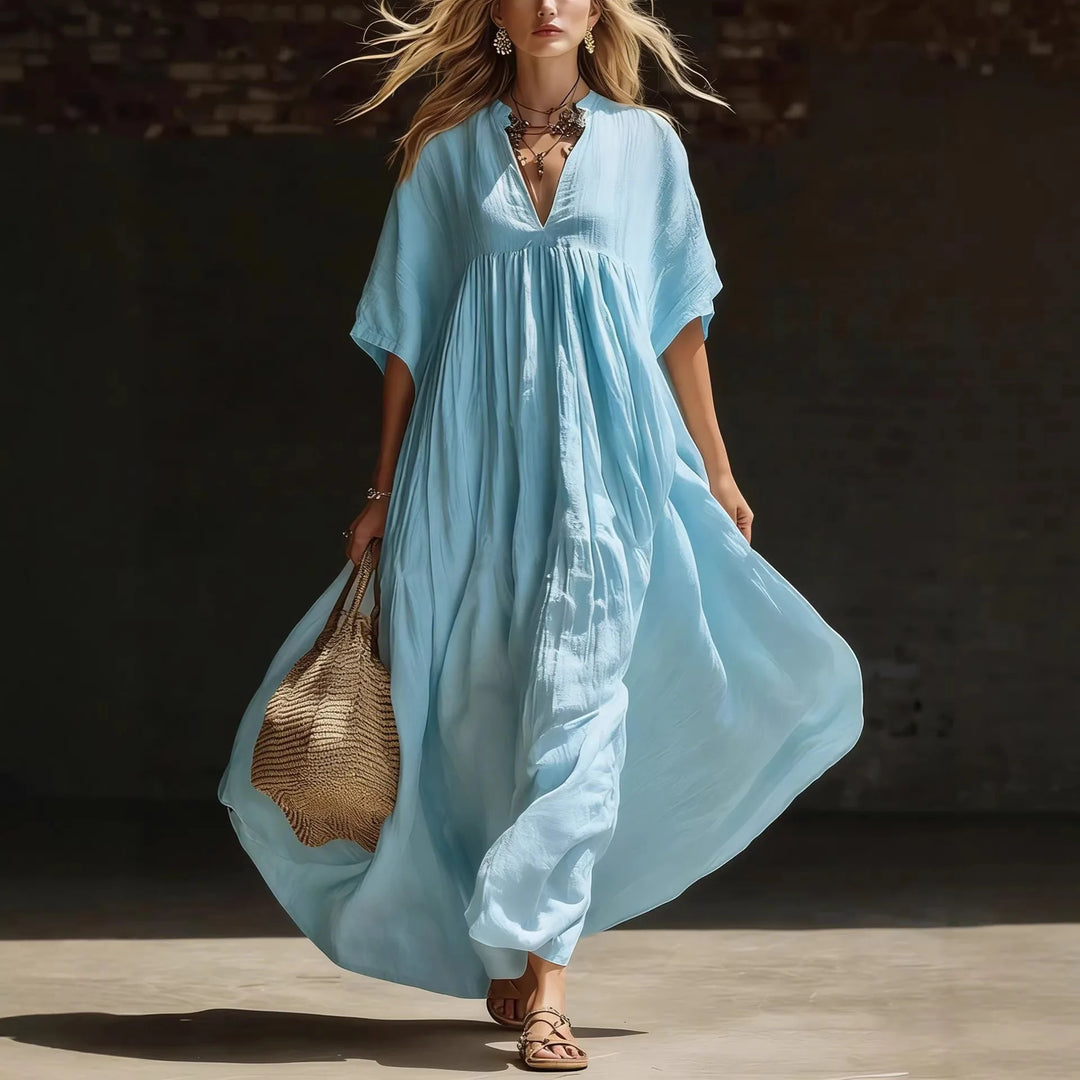 Rosalina Flowy Relaxed Maxi Dress
